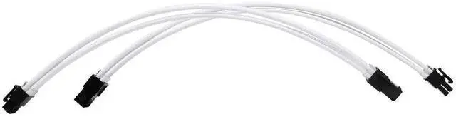 Alt view image 2 of 6 - WRIARICH Black Braided PSU Extension Cable Kit, 18AWG ATX 24Pin + EPS 8Pin + PCIe 8Pin Cables with Cable Combs