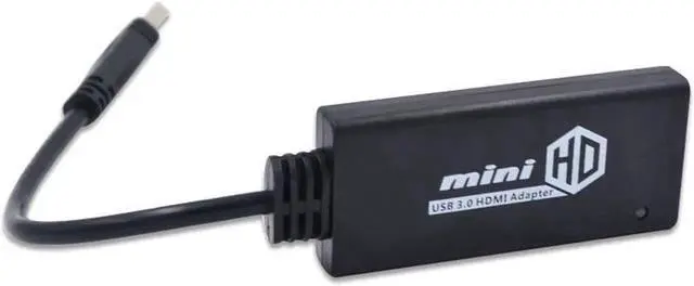 Alt view image 3 of 6 - WRIARICH USB 3.0 to HDMI Adapter, 1080P HD Audio Video Converter Cable for Multi-Monitor Setup, Compatible with Windows 7/8/8.1/10, Not Support Vista & Linux