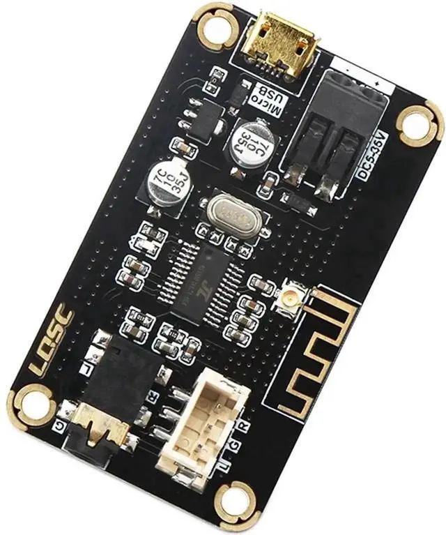 Alt view image 5 of 6 - WRIARICH Bluetooth 4.2 MP3 Decoder Audio Receiver Module, Wireless Board for Speaker & Car Amplifier Modification