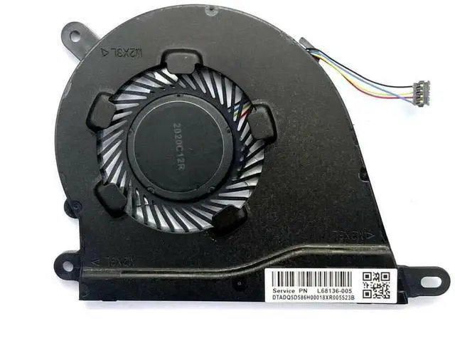 Alt view image 2 of 2 - WRIARICH ND75C07-19A18 L68134-001 CPU Cooling Fan Replacement for HP Pavilion 14/15 Series & 340S G7 Laptops
