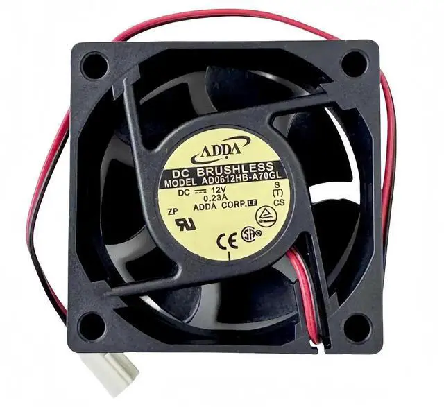 Main image of WRIARICH 6025 6CM DC Brushless Cooling Fan AD0612HB-A70GL, 12V 0.23A 2-Wire Chassis Case Fan for ADDA