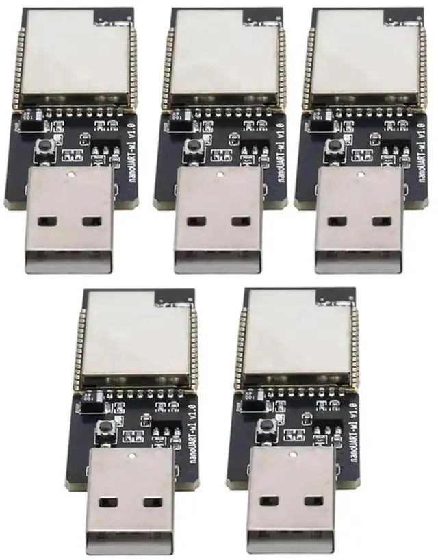 Main image of WRIARICH 5 Pack USB BTC Lottery Miner, 40-50KH/s SHA256 ASIC Solo Mining Stick, Low Power Mini USB Crypto Miner for Hobby Education, Home & Office Desktop Use