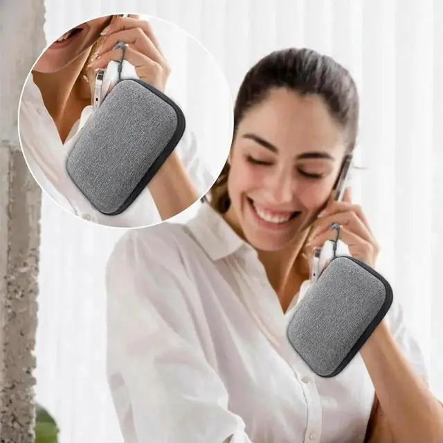 Alt view image 2 of 3 - Hard Travel Carrying Case Compatible with PLAUD NotePin AI Voice Recorder, Custom Foam Protective Storage Organizer Holds Recorder, Charging Dock, Clip, Magnetic Pin & All Accessories (Case Only)