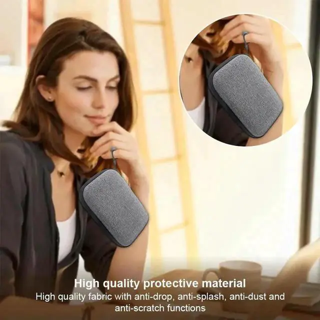 Alt view image 3 of 3 - Hard Travel Carrying Case Compatible with PLAUD NotePin AI Voice Recorder, Custom Foam Protective Storage Organizer Holds Recorder, Charging Dock, Clip, Magnetic Pin & All Accessories (Case Only)