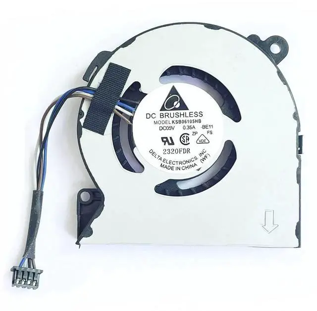 Main image of WRIARICH 4PIN CPU Cooling Fan Replacement for HP Elitebook 720 G1/G2 820 G1/G2, 6033B0033301 KSB0405HBA02 DFS401505M10T 780895-001 730547-001