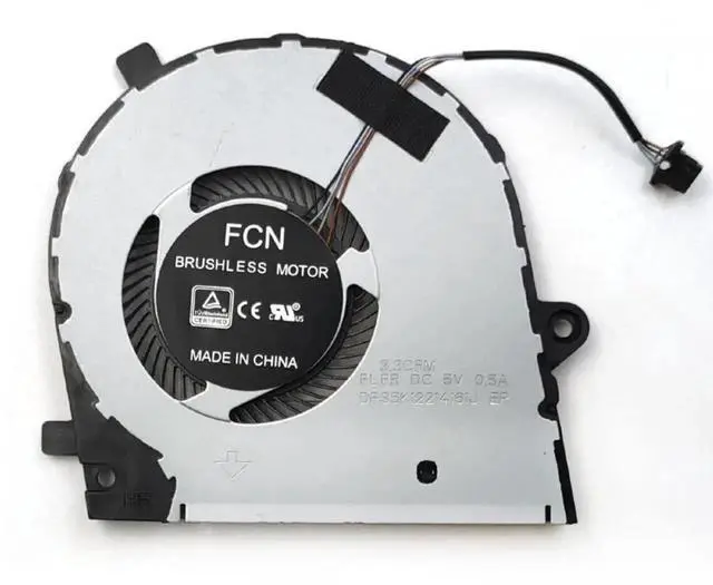 Main image of WRIARICH TCV60 0TCV60 Laptop CPU Cooling Fan Replacement for Dell Vostro 5390 5391 Inspiron 7391 Latitude 3301 (Not for Inspiron 13 7391 2-in-1)
