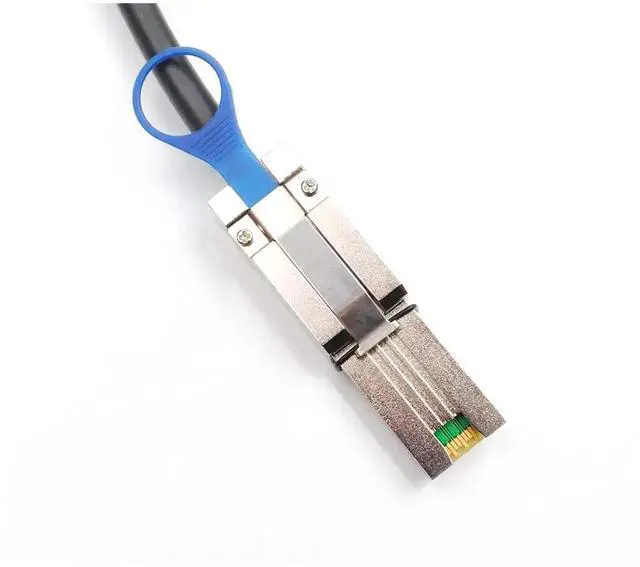 Alt view image 5 of 5 - WRIARICH 1M/3.3FT External Hybrid Mini SAS Cable, SFF-8644 Mini SAS HD to SFF-8088 Mini SAS 6Gbps Transmission Cable for Server RAID Storage Array Connection