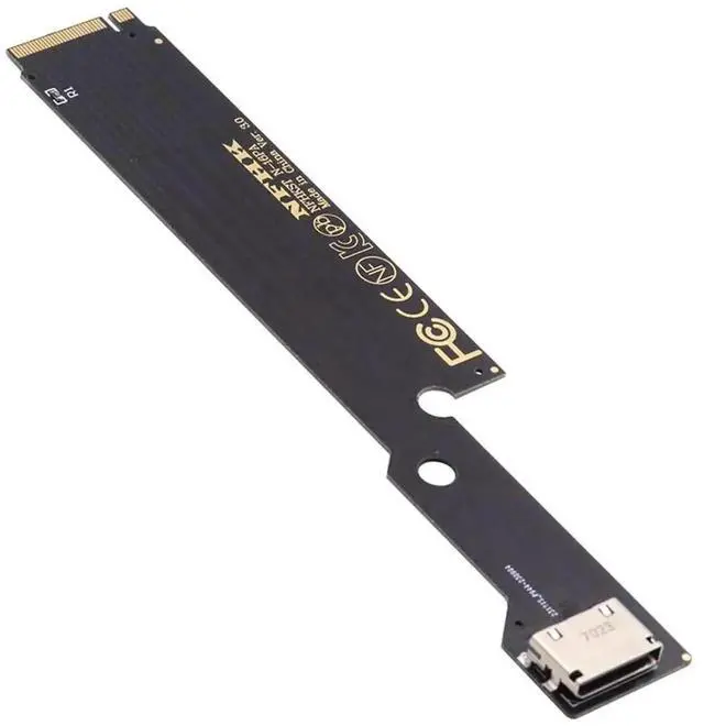 Main image of WRIARICH PCIe 4.0 M.2 M-Key to OCuLink SFF-8612 Host Adapter, Matches SFF-8611 Cable for 2022-2023 ThinkBook 16+, Supports External eGPU and NVMe SSD