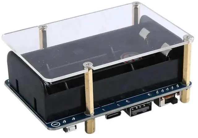 Alt view image 5 of 7 - WRIARICH Raspberry Pi UPS Power Supply Module, 5V Output, Pogo Pin Charge & Discharge Uninterruptible Power Module