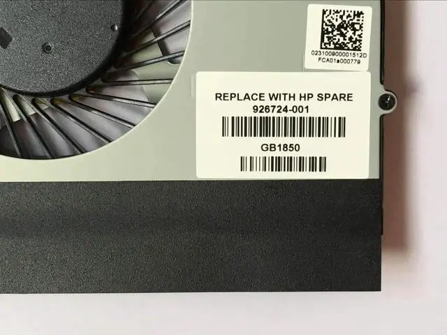 Alt view image 5 of 5 - WRIARICH 4-Wire CPU Cooling Fan Replacement for HP Pavilion 17-X /17-Y /17-AK /17-BS Series, OEM PN 926724-001 /856681-001 /856682-001