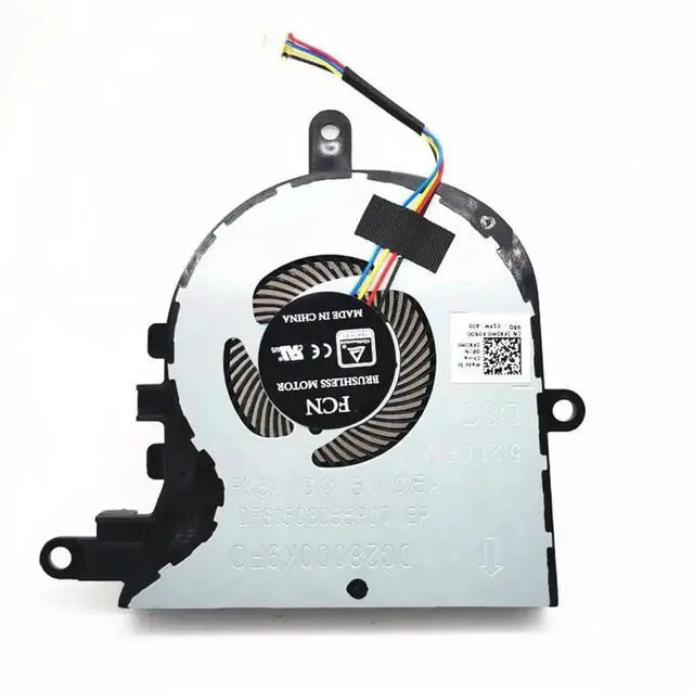 Main image of WRIARICH New CPU Cooling Fan FX0M0 0FX0M0 DC28000K9D0 DFS1503055P0T for Dell Latitude 3590, Inspiron 5570/5575/3780/3793/5770, Vostro 3580/3590/3591/3593 Laptops