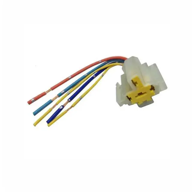 Alt view image 2 of 4 - WRIARICH 2PCS Heavy Duty Automotive Relay JD1912F JD2912F with Socket Base, 60A 4Pin Single Normally Open, DC12V/24V Coil, Model JD1912F-12VDC