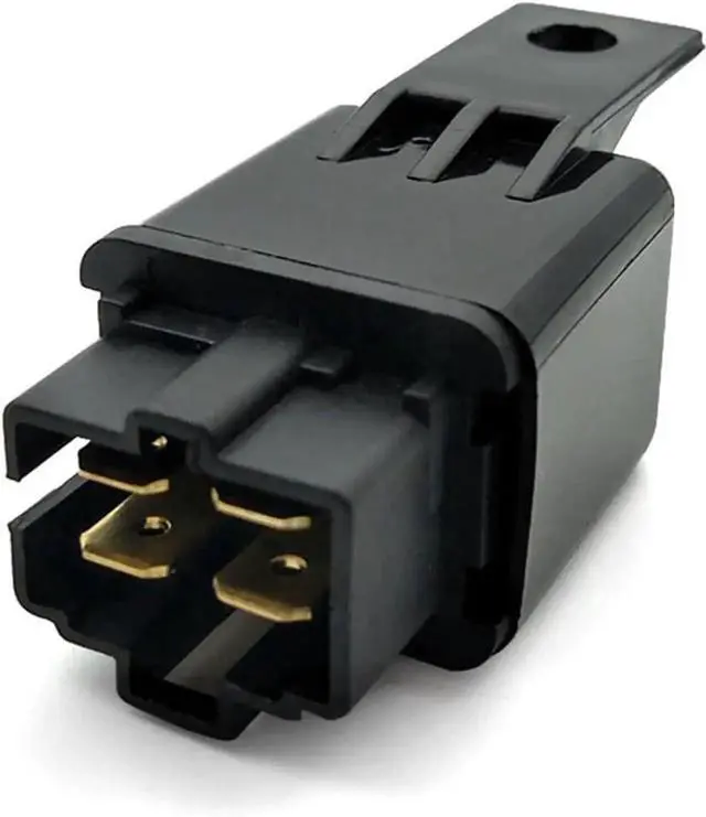 Alt view image 4 of 5 - WRIARICH 2PCS Automotive Relay 40A DC12V/24V, 4Pin Single Normally Open with 6.5mm Fixed Hole, Matched 4Pin Socket for Car & Truck