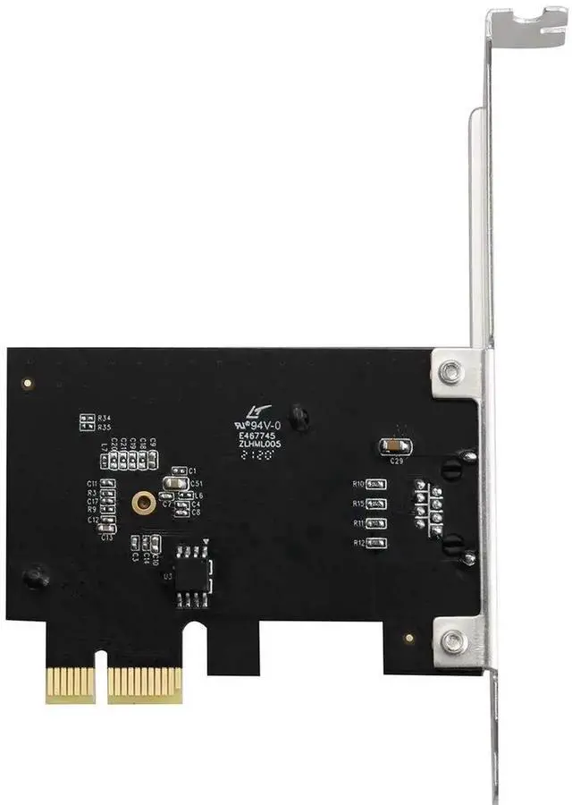Alt view image 4 of 6 - 2.5GBase-T PCIe Network Adapter, Realtek RTL8125B Chip 2500/1000/100Mbps PCI Express LAN Card, RJ45 2.5G Ethernet Controller with Low Profile Bracket, PXE Boot Supported, Compatible with Windows/Linux