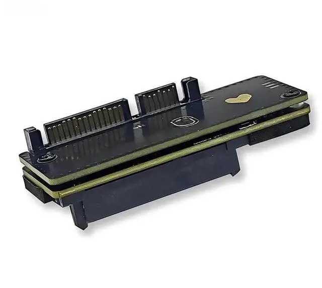 Alt view image 3 of 3 - WRIARICH Desktop SATA to SAS Adapter Converter, 6Gbps SATA 22Pin (7+15) Male to 29Pin SFF-8482 SAS Female Riser Card, Compatible with 2.5/3.5 Inch Enterprise SAS HDD