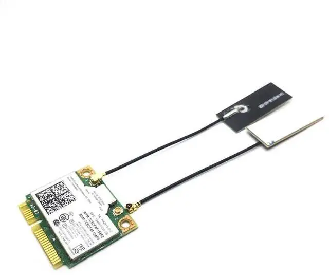 Alt view image 3 of 6 - WRIARICH 2 Pack Mini PCI-E Laptop Internal WiFi Bluetooth Antennas, Universal Yellow Film Wireless Card Antenna