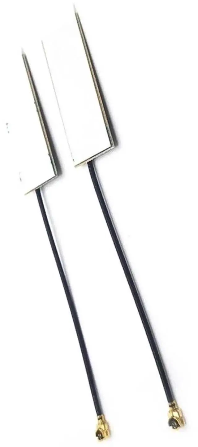 Alt view image 4 of 6 - WRIARICH 2 Pack Mini PCI-E Laptop Internal WiFi Bluetooth Antennas, Universal Yellow Film Wireless Card Antenna