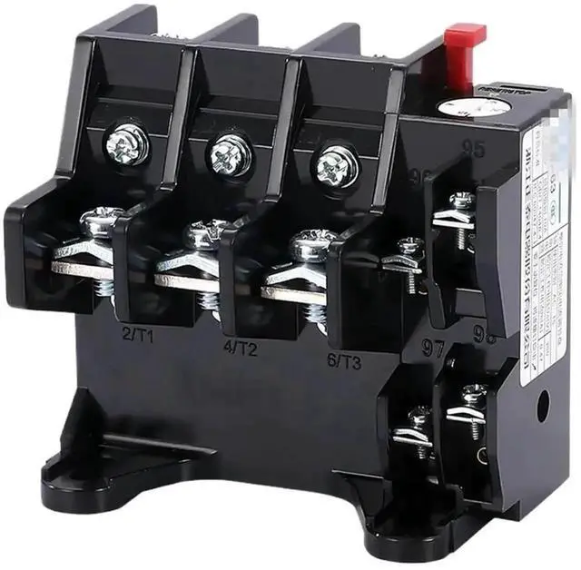 Main image of WRIARICH JR36-63 Adjustable Thermal Overload Relay, 3-Pole 1NO+1NC Aux Contact, Available Current Ranges 14-22A/20-32A/28-45A/40-63A (Model Shown: 20-32A)
