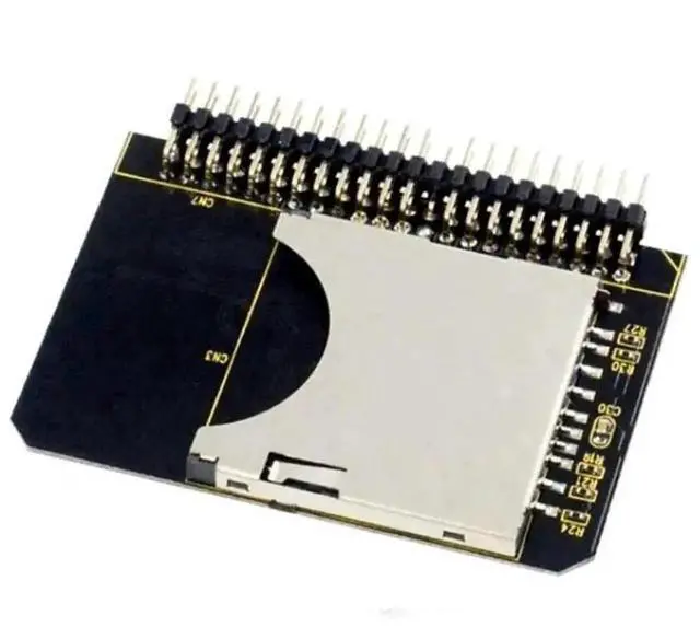 Alt view image 4 of 6 - WRIARICH SD to 44-Pin IDE Adapter Card, Laptop 2.5" HDD IDE 44Pin Male Converter Supports SDHC & SDXC Memory Cards
