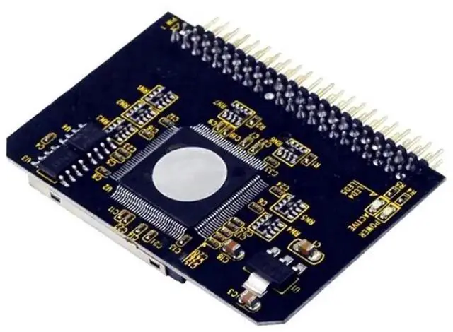 Alt view image 2 of 6 - WRIARICH SD to 44-Pin IDE Adapter Card, Laptop 2.5" HDD IDE 44Pin Male Converter Supports SDHC & SDXC Memory Cards