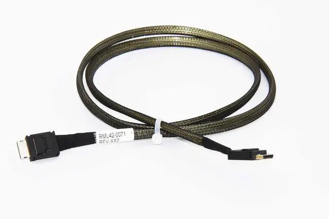 Alt view image 2 of 5 - WRIARICH 100cm SFF-8611 Oculink 4x to 4x Interconnection Cable