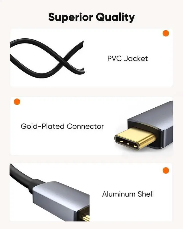 Alt view image 5 of 7 - WRIARICH 8K USB C to DisplayPort 1.4 Adapter 40Gbps, Thunderbolt 3/4 to DP Converter Support 8K@60Hz 4K@144Hz HDR for Valve Index, Oculus Rift S, MacBook, iPhone 15, Dell XPS