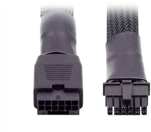 Main image of WRIARICH 17cm 12VHPWR Male to Female Extension Cable, ATX3.0 PCIe5.0 16Pin(12+4) GPU Power Cord