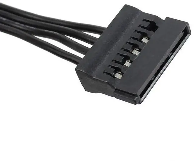 Alt view image 4 of 5 - WRIARICH 6 Pack 4 Pin IDE Molex Female to Dual SATA Power Splitter Cable, IDE Molex to 2 SATA Power Cord for Hard Drive & Optical Drive