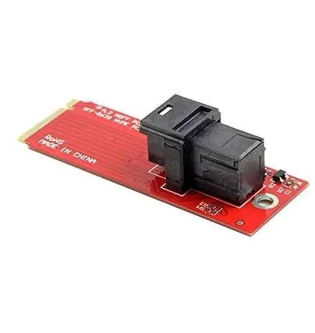 Alt view image 2 of 6 - WRIARICH M.2 NVMe M-Key to SFF-8643 Mini SAS HD Adapter Kit, SFF-8643 to SFF-8639 U.2 NVMe Converter for Intel SSD 750 P3600 P3700 2.5 U.2 PCIe SSD