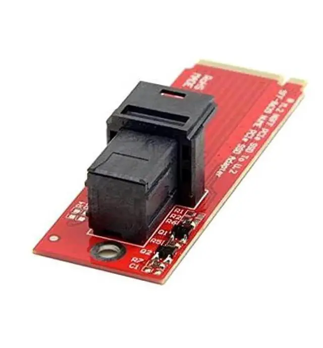 Alt view image 6 of 6 - WRIARICH M.2 NVMe M-Key to SFF-8643 Mini SAS HD Adapter Kit, SFF-8643 to SFF-8639 U.2 NVMe Converter for Intel SSD 750 P3600 P3700 2.5 U.2 PCIe SSD