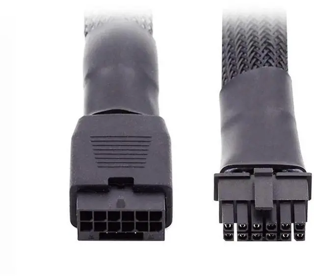 Main image of WRIARICH 17cm 12VHPWR Male to Female Extension Cable, ATX3.0 PCIe5.0 16Pin(12+4) GPU Power Cord for RTX 3080, 3090Ti