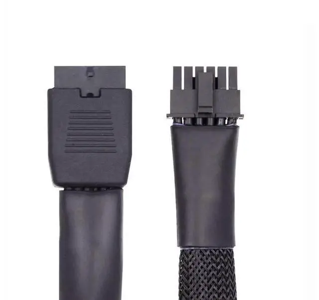 Alt view image 3 of 5 - WRIARICH 17cm 12VHPWR Male to Female Extension Cable, ATX3.0 PCIe5.0 16Pin(12+4) GPU Power Cord for RTX 3080, 3090Ti