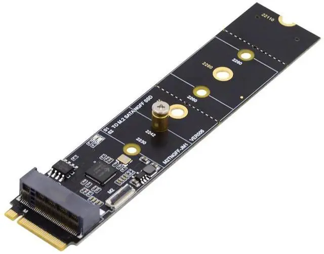 Main image of WRIARICH JMB582 Chip M.2 SATA B+M Key to NVMe M-Key Converter Adapter Card, NGFF SSD Expansion Board Support 2230 2242 2260 2280 22110 M.2 Solid State Drives for Motherboard Storage Upgrade
