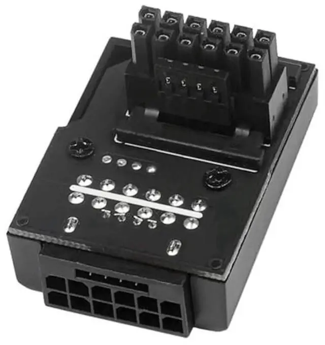 Main image of WRIARICH 12VHPWR ATX3.0 PCIe5.0 Modular Power Extension Adapter, 90 Degree Down Angled Male to Female 16Pin(12+4Pin) GPU Connector, Compatible with RTX 3080/3090 Ti PSU Graphics Card
