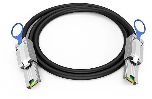 Alt view image 5 of 6 - WRIARICH 1.0m SFF-8088 to SFF-8088 External Mini SAS Cable, 26Pin Male to Male SAS 2.0 Interconnect Wire for RAID, DAS and Enterprise Servers