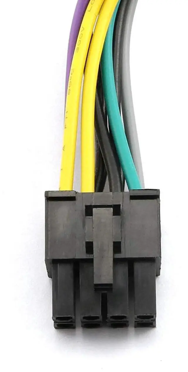 Alt view image 5 of 5 - WRIARICH 2PCS 11 Inch 18AWG ATX 24Pin to 8Pin PSU Power Adapter Cable for Motherboard Connection