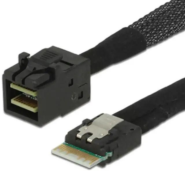 Main image of WRIARICH 50cm Internal Mini SAS SFF-8654 38Pin to SFF-8643 HD RAID Cable Server Hard Drive Data Cable