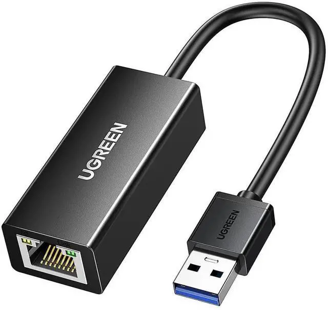 Main image of USB 3.0 to Gigabit Ethernet Adapter, 1000Mbps Driver Free RJ45 LAN Network Dongle, Plug & Play Wired Network Converter Compatible with Nintendo Switch, Laptop, Desktop PC, MacBook, Windows, mac