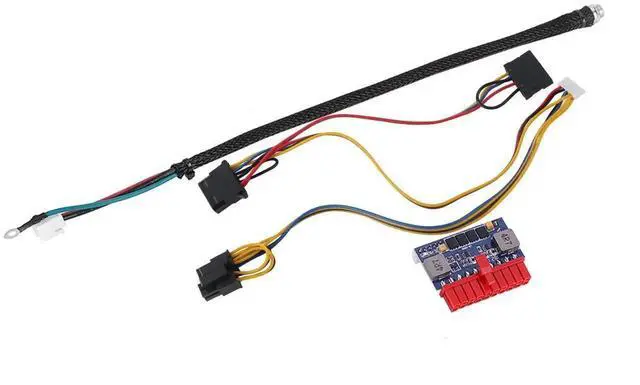 Alt view image 2 of 7 - WRIARICH 90W DC-ATX 12V 20Pin Power Module, DC Input ATX Power Supply for Mini PC, HTPC & POS Terminals