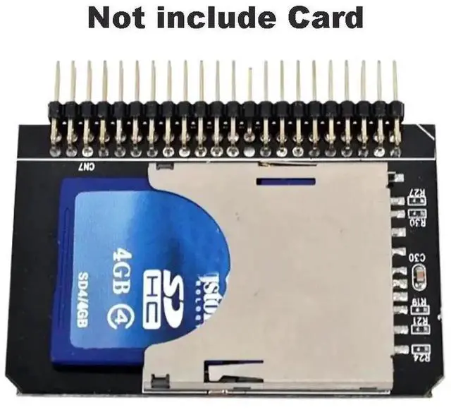 Alt view image 3 of 3 - WRIARICH SD to 44Pin IDE Adapter Card, SDHC SDXC Memory Card to 2.5" Laptop IDE 44Pin Male Converter