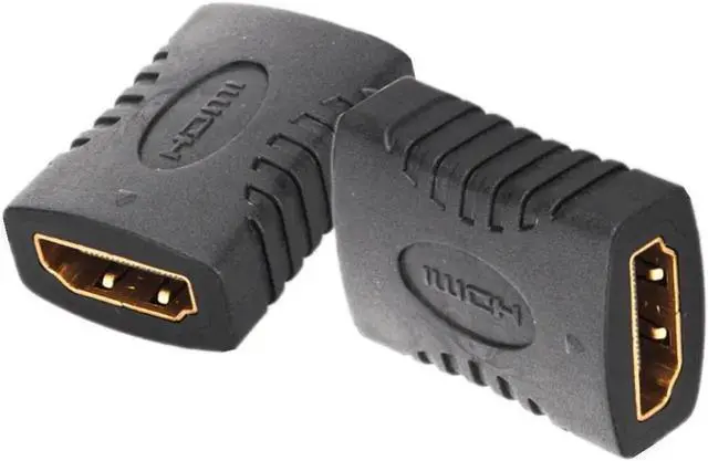 Alt view image 5 of 7 - WRIARICH 4 Pack HDMI Female to Female Coupler Adapter, HDMI F/F Extender Connector Compatible with PS4 HDTV HDMI Cables