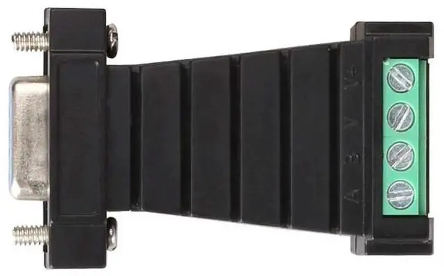 Alt view image 2 of 5 - WRIARICH Passive RS232 to RS485 Serial Communication Converter, Port-Powered Adapter with Surge Protection