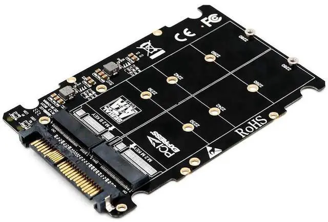 Main image of WRIARICH M.2 M/B Key NGFF to U.2 SFF-8639 Adapter, PCIe NVMe M.2 SSD Converter for Desktop PC