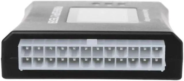 Alt view image 5 of 6 - WRIARICH Digital LCD PC Power Supply Tester, 20/24 Pin ATX PSU Tester with SATA & 4Pin HDD Detection