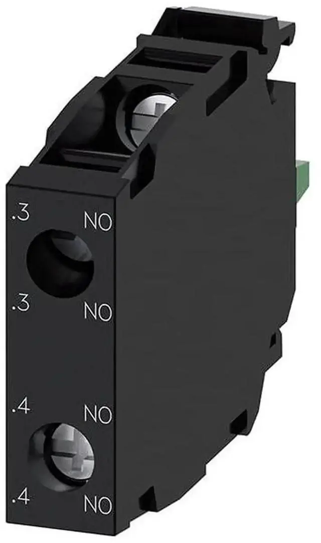 Main image of WRIARICH Siemens 3SU1400-1AA10-1DA0 Contact Module, 2NO Auxiliary Contact Block for 22mm SIRIUS ACT Push Buttons & Indicators