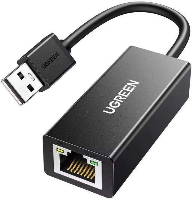Main image of WRIARICH USB to RJ45 Ethernet Adapter 10/100 Mbps with AX88772D Chip, Wired LAN Network Dongle Compatible with MacBook, Chromebook, Windows, macOS, Linux, Nintendo Switch (Not for Wii)