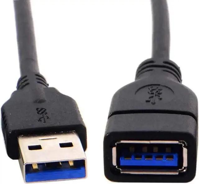 Alt view image 4 of 5 - WRIARICH 20cm USB 3.0 Type-A Male to Female Extension Cable, 5Gbps High Speed Data Cord