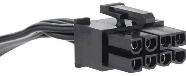 Alt view image 2 of 6 - WRIARICH PCIe 8Pin (6+2Pin) GPU Power Cable 60CM Compatible with Seasonic FOCUS, PRIME, M12II EVO Series Modular PSUs