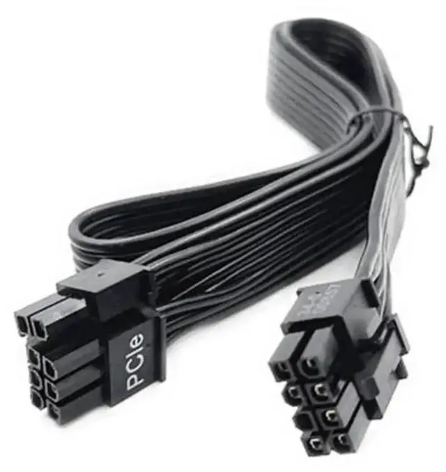 Alt view image 5 of 6 - WRIARICH 60cm Flat PCIe 8Pin (6+2Pin) Modular GPU Power Cable Compatible with Corsair CS-M Series PSU, CS450M CS550M CS650M CS750M CS850M