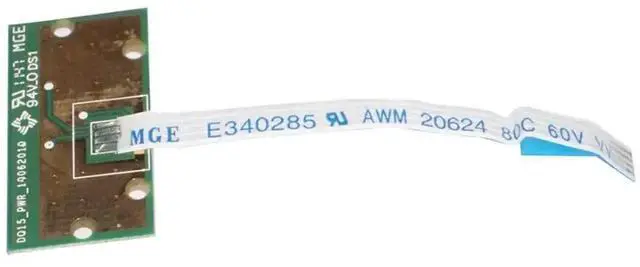 Alt view image 2 of 3 - WRIARICH Power Button Board with Cable Replacement for Dell Inspiron 15R N5110 M5110, OEM PN 50.4IE02.201 50.4IE02.101 Laptop Repair Accessory
